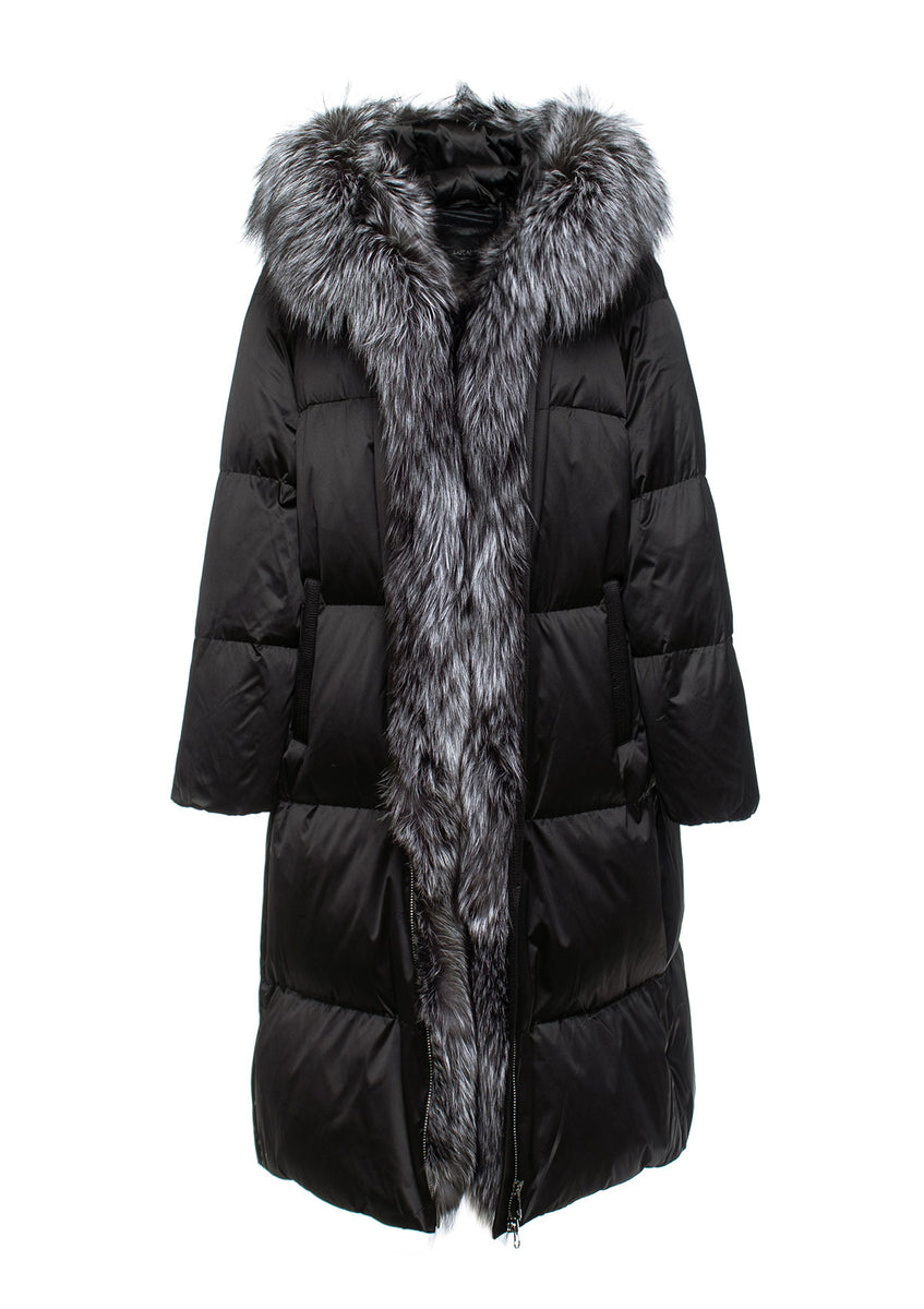 Charlotte Genuine Silver Fox Down Parka – Alaska® Outerwear Company