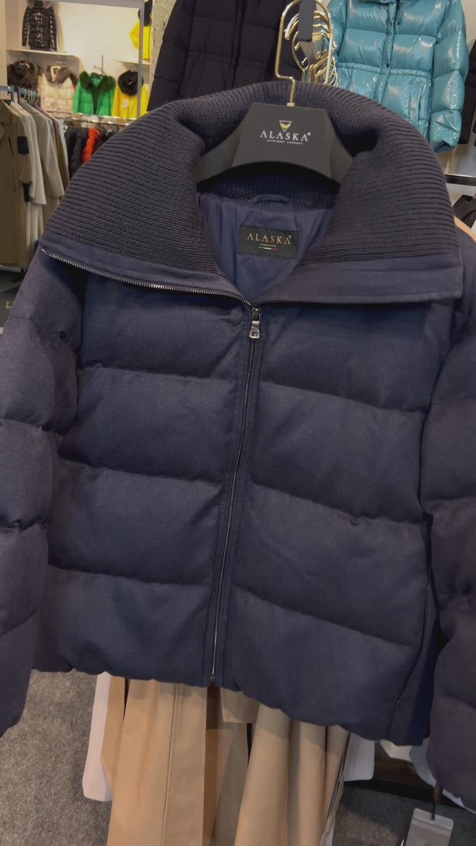 Australian Wool Silk Blend Down Fill Coat Alaska® Outerwear Company