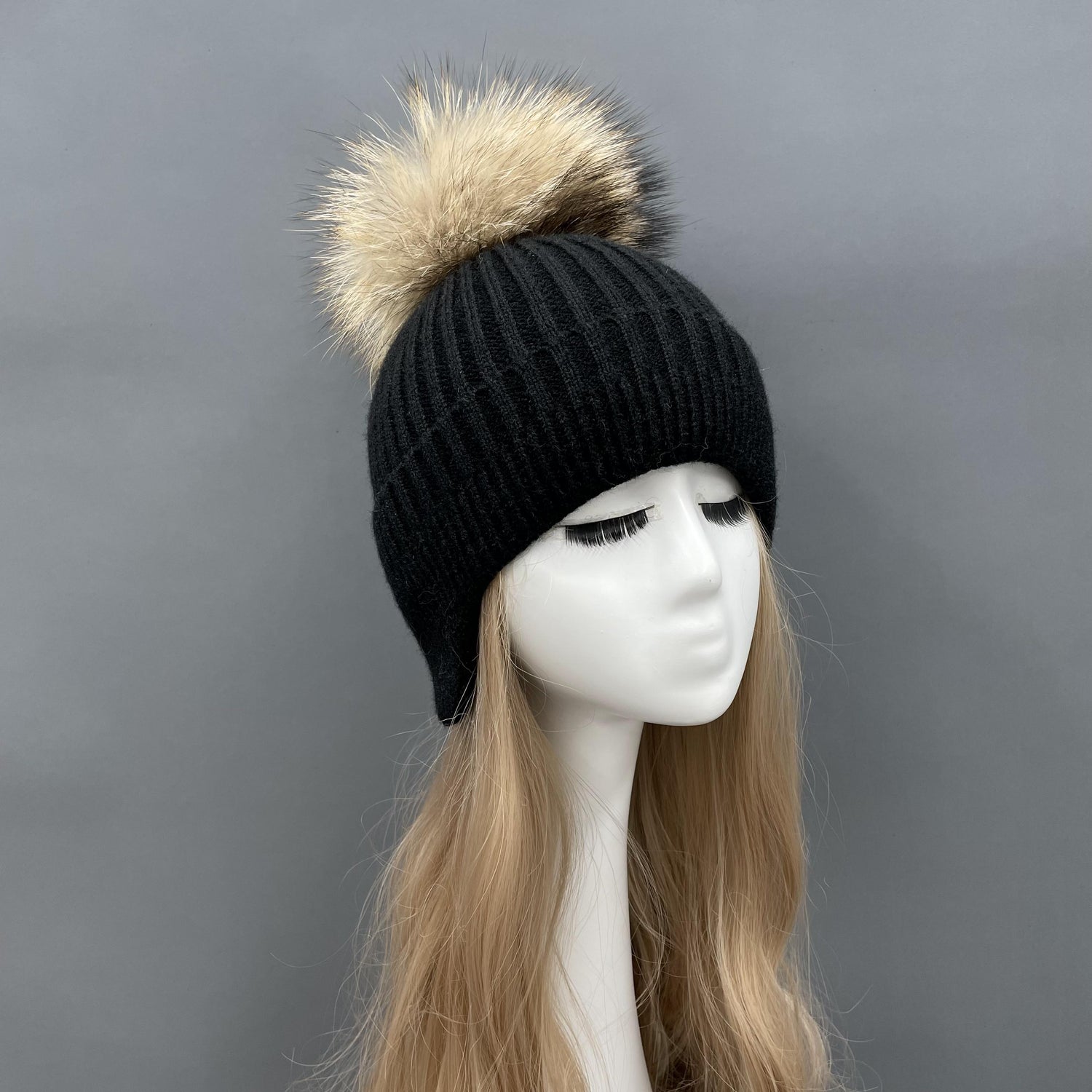 Extended Ear-flaps Angora Blend Hat