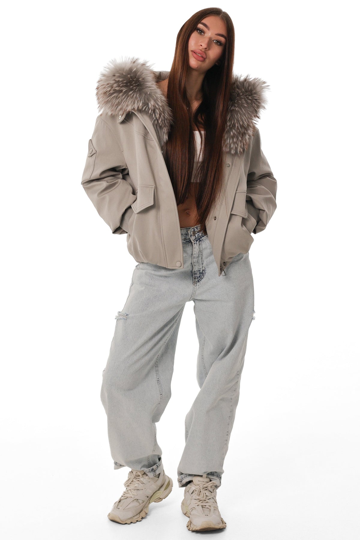 Rory Genuine Fur Down Parka