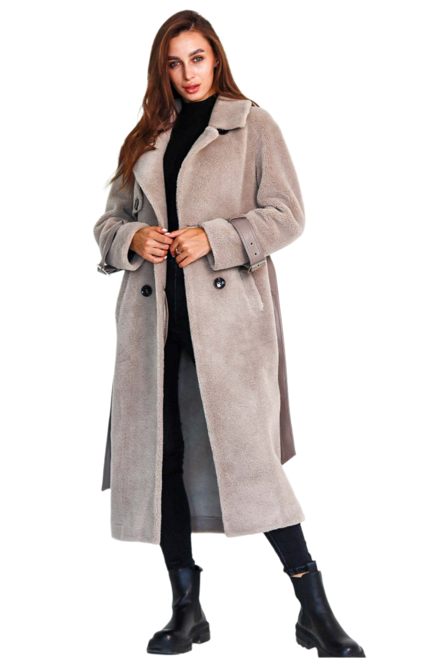 Pre-Order. Re-Stock Ships October 15. Teddy Wool Blend Overcoat