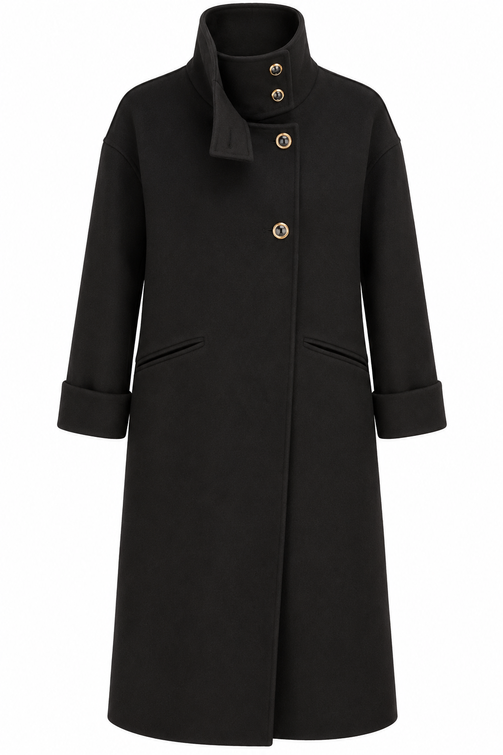 Sloane Wool Blend Longline Coat