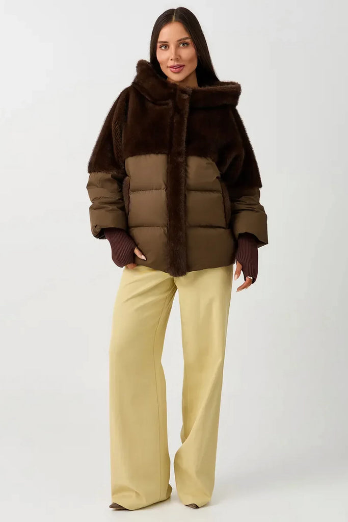 Stella Eco-Fur Down Fill Coat