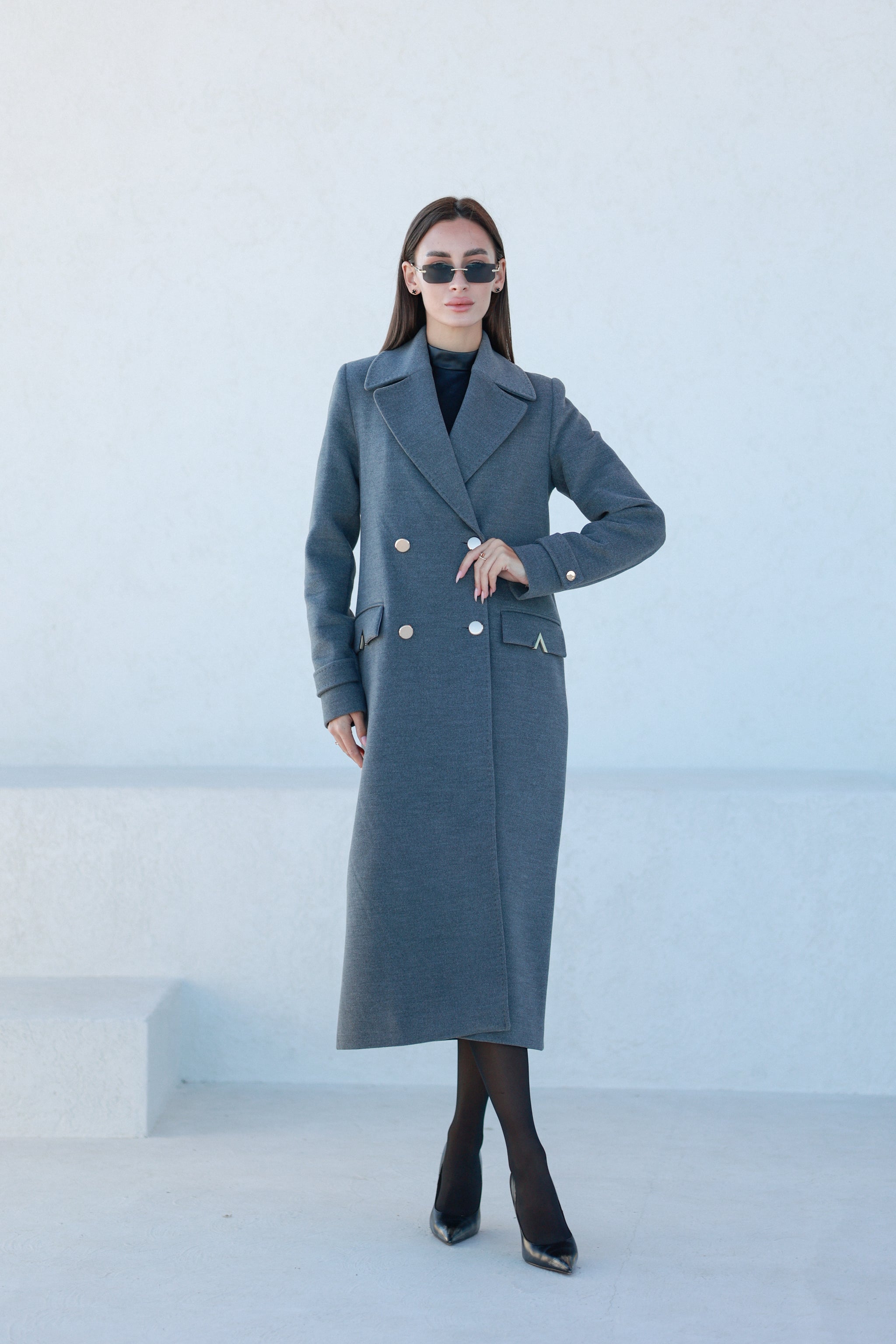 Alaska Classic Cashmere Blend Overcoat in Grey – Alaska® Outerwear