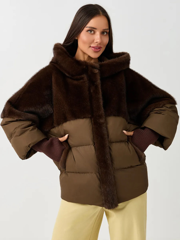 Stella Eco-Fur Down Fill Coat