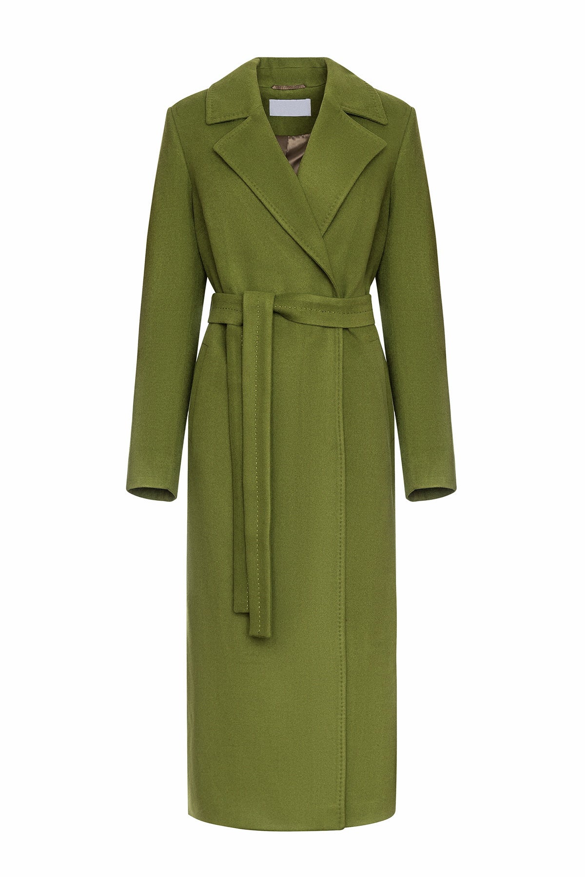 Pre-Order. Re-Stock Ships September 20. Astoria Classic Wraparound Wool Blend Overcoat in Pistachio