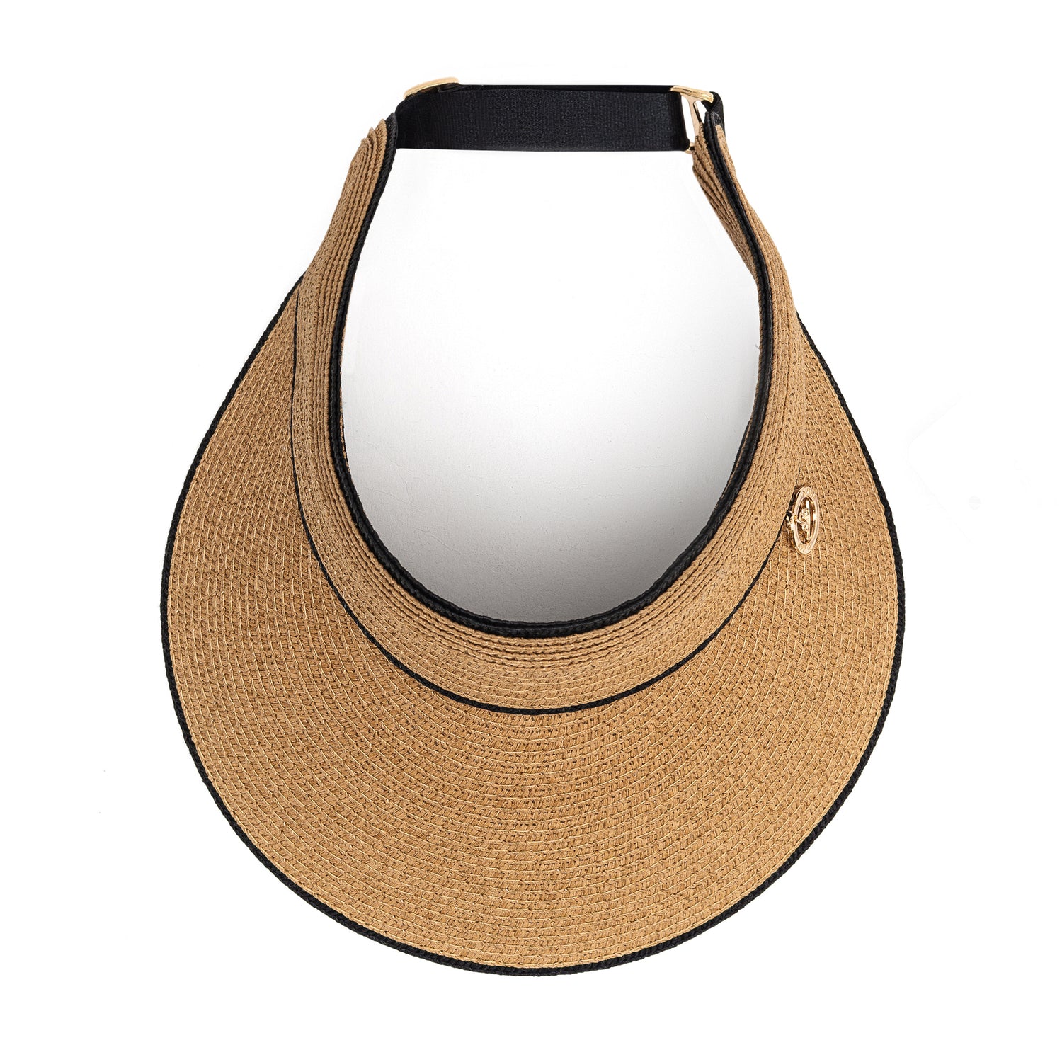 Di Capri Visor in Beige