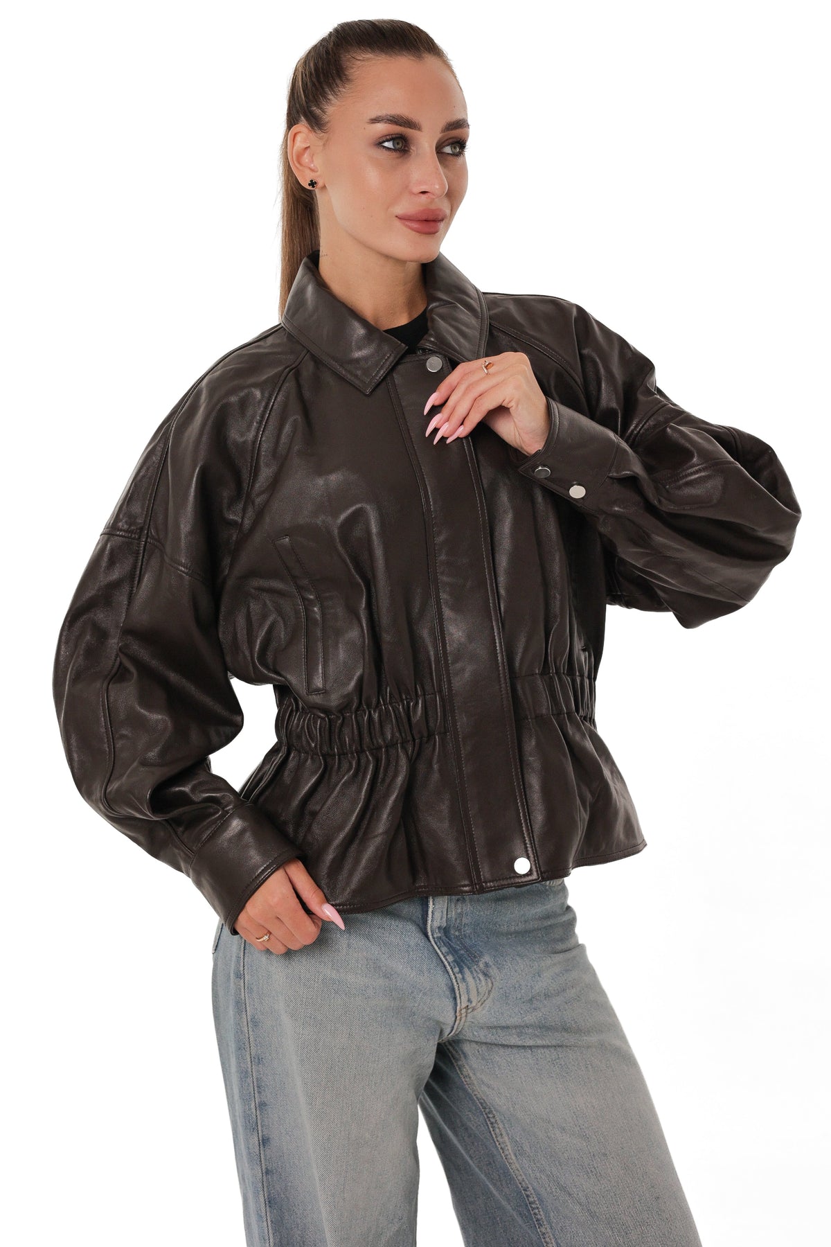 Shiloh Genuine Lamb Leather Jacket