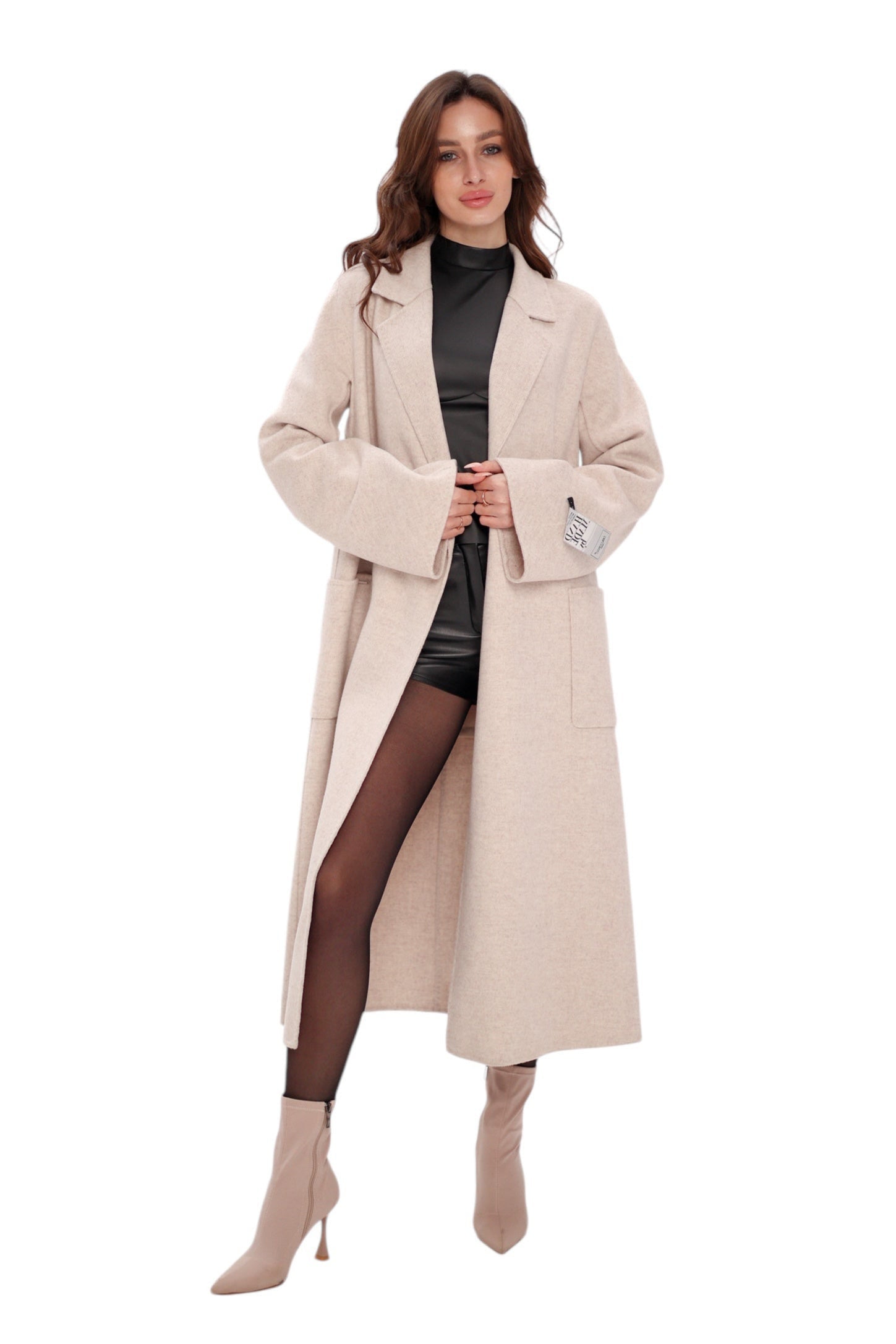 Mia Premium 85% Wool Cashmere Coat