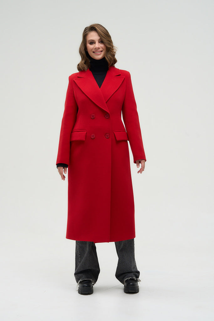 Lindstrom Tailored Wool Blend Overcoat