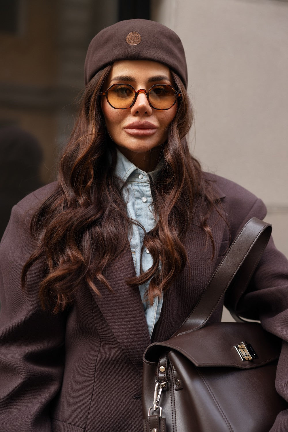 Amina Sunglasses Leo/Nude