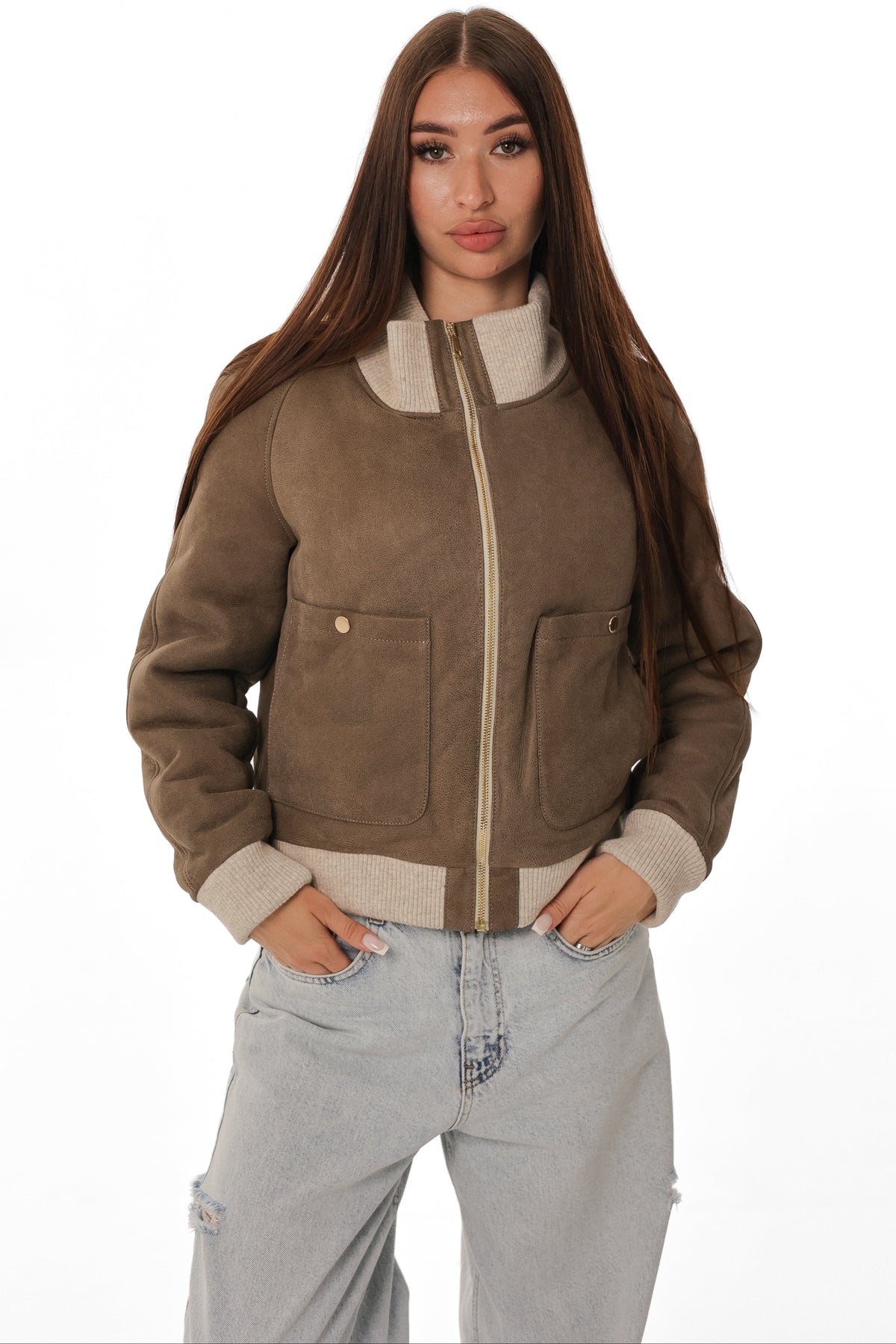 Naples Genuine Shearling Jacket
