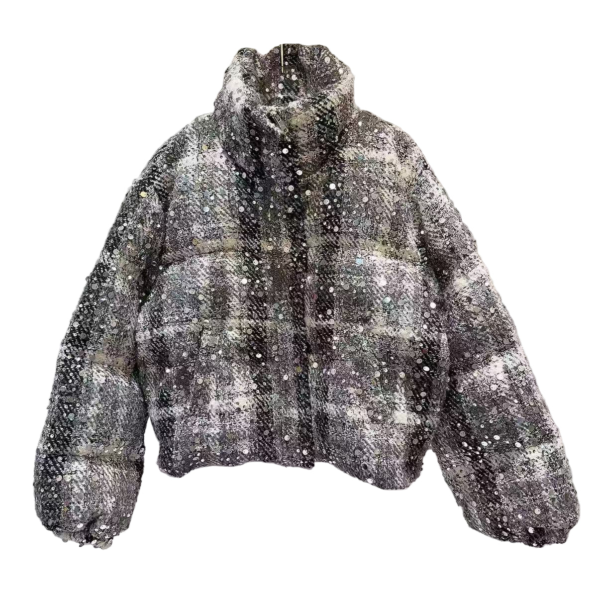 Glacier Sequin Bouclé Jacket