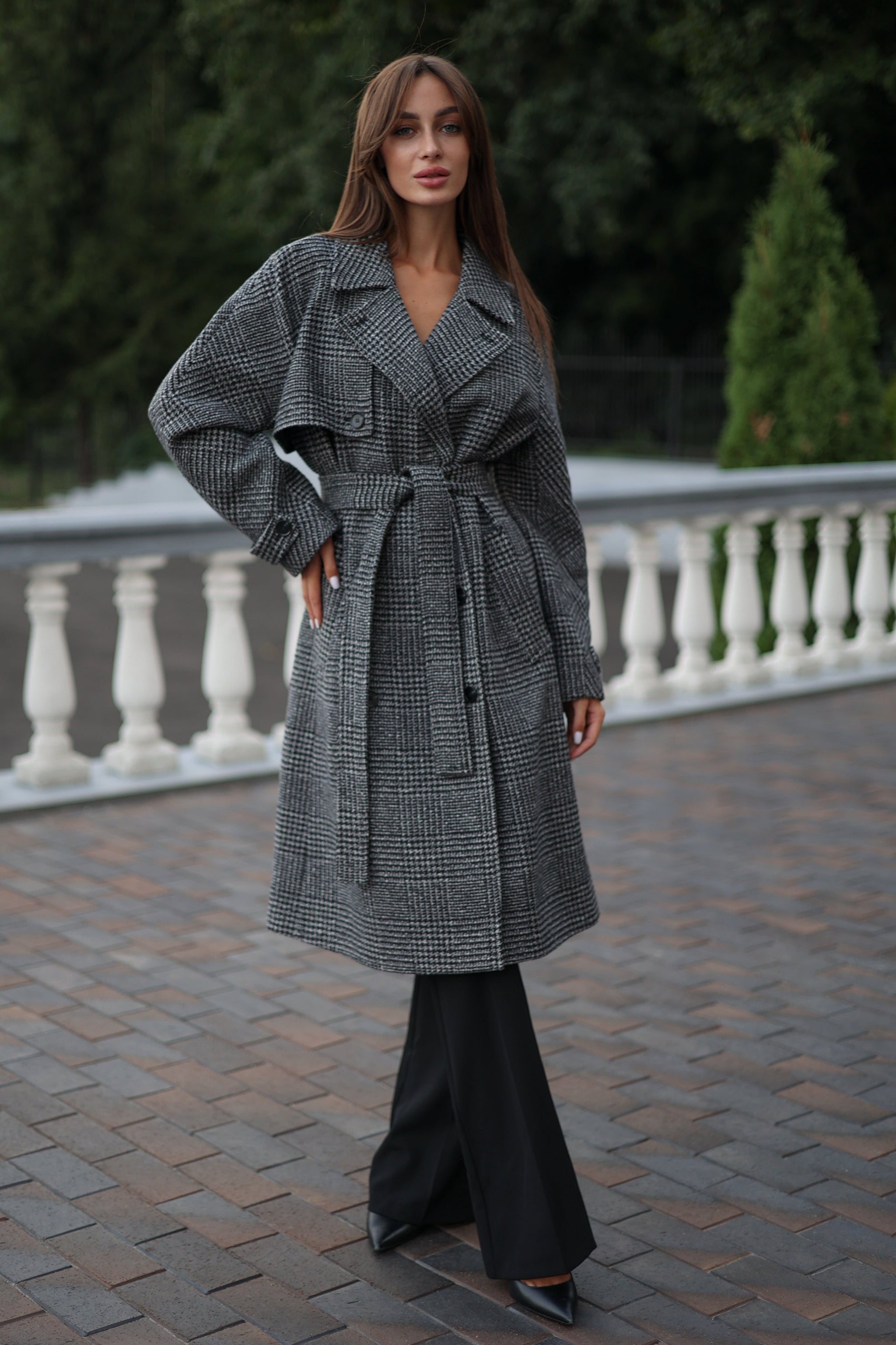 Tessera Classic Wool Blend Coat in Grey – Alaska® Outerwear Company