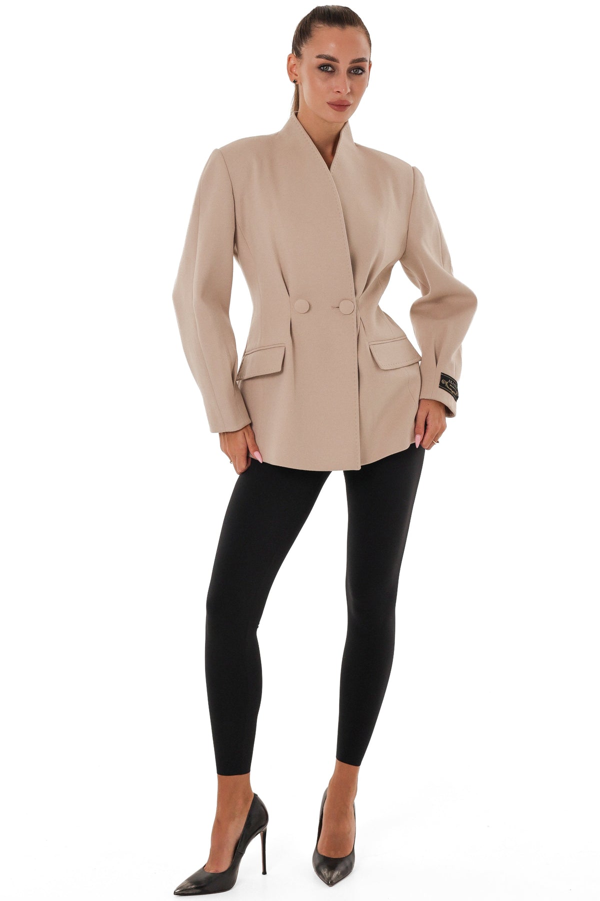 Remy Cashmere Blend Blazer Coat