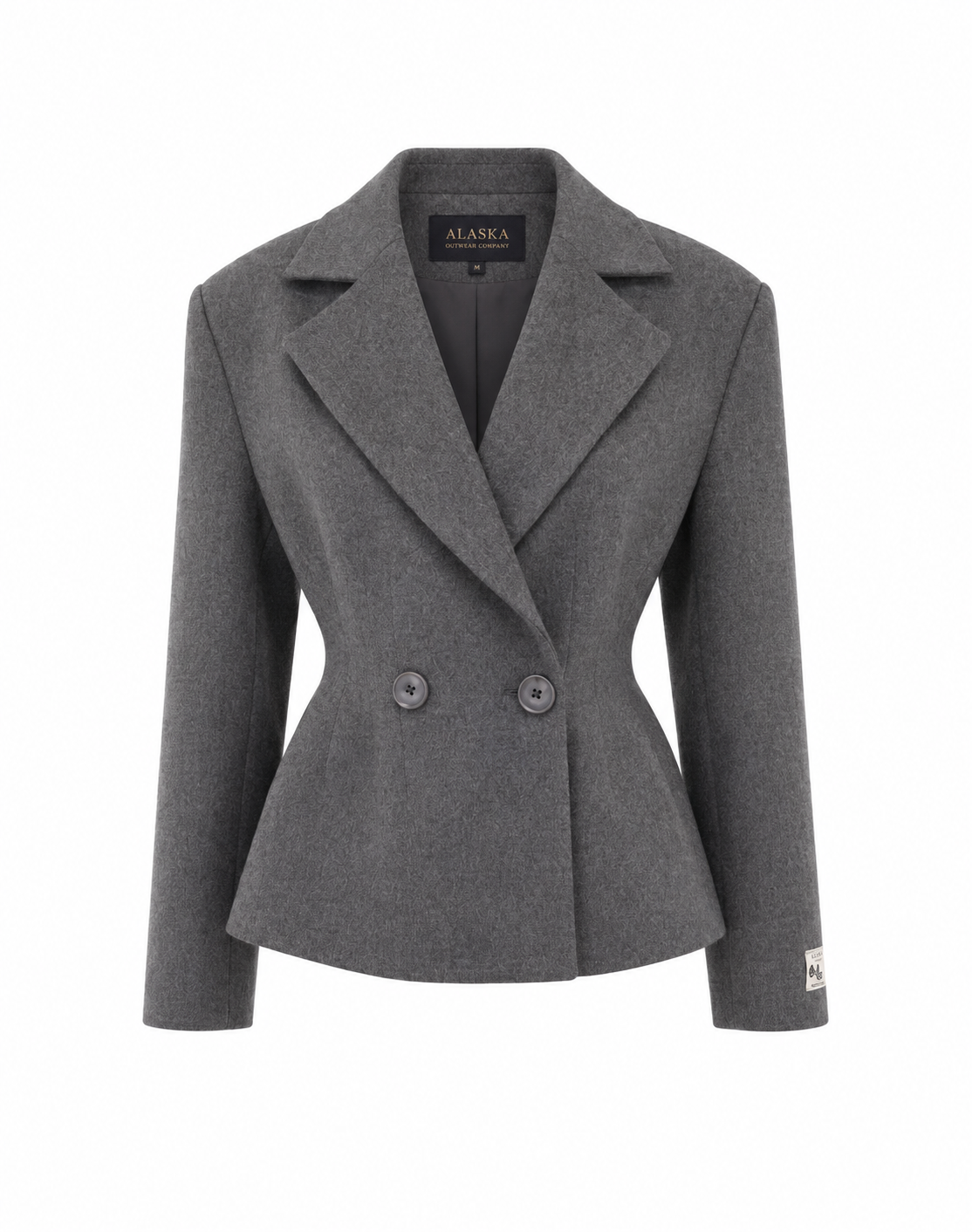 Azalea Cashmere Wool Blend Tailored Blazer