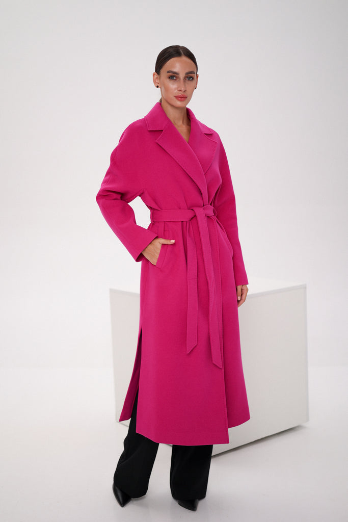 Cambridge Comfort Wraparound Wool Cashmere Coat