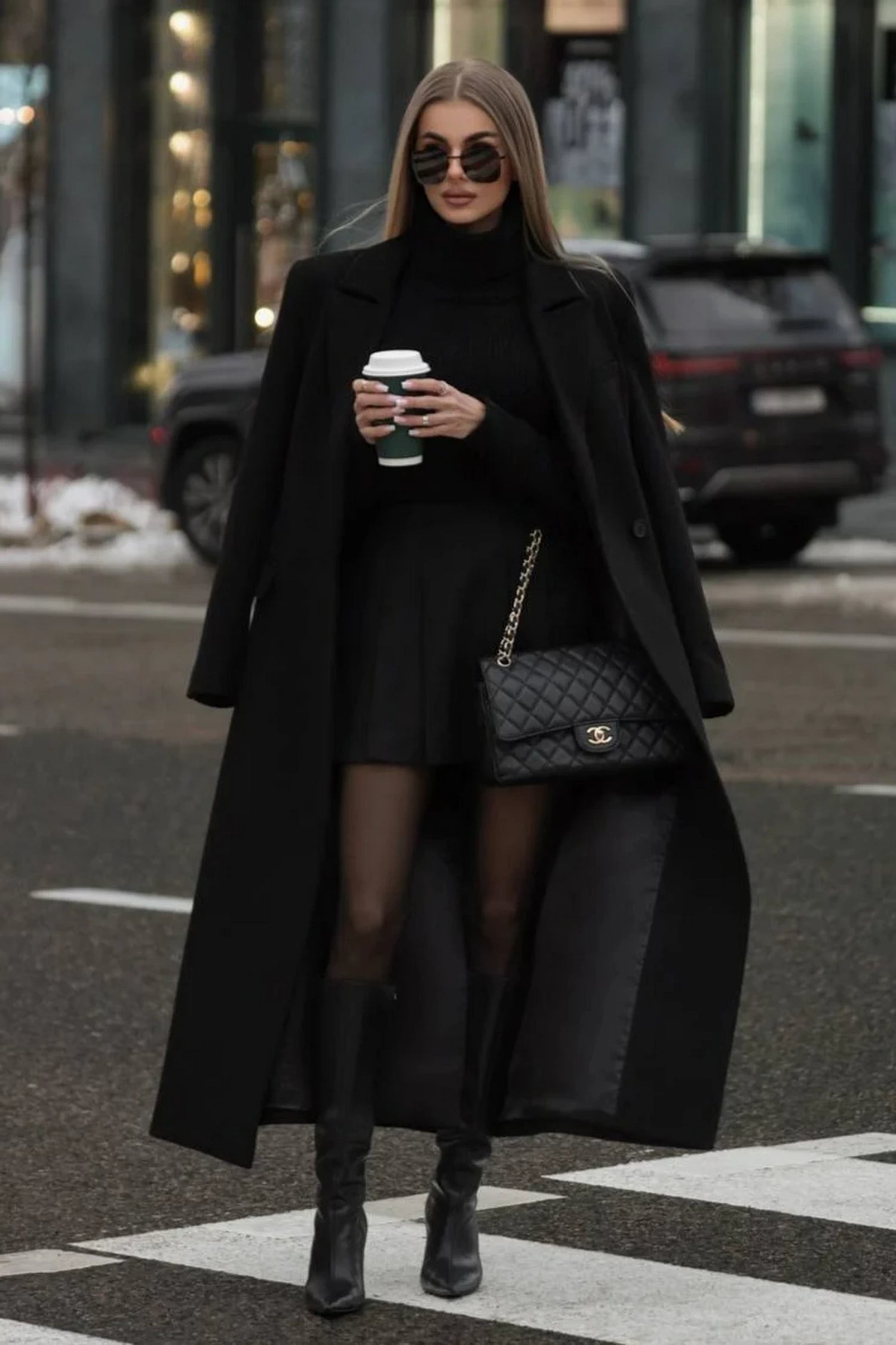 Boutique Classic Wool Blend Overcoat