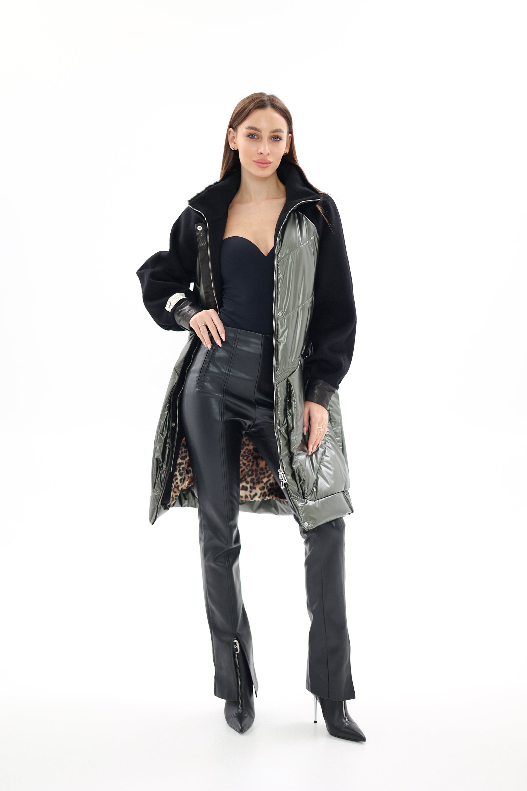 Kopenhagen Fur® Mink Italian Cashmere Wool Vogue Coat – Alaska