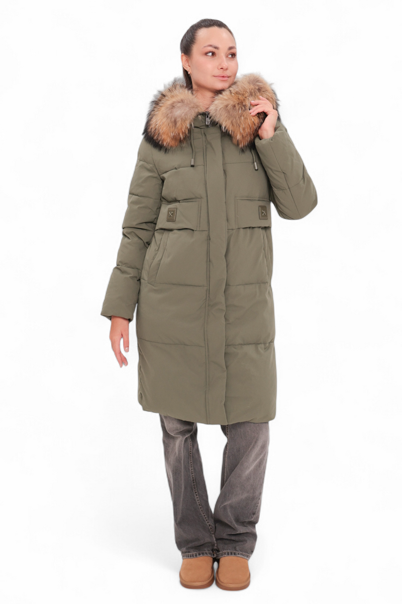 Genuine Fur Trim Bio-Down Fill Coat – Alaska® Outerwear Company