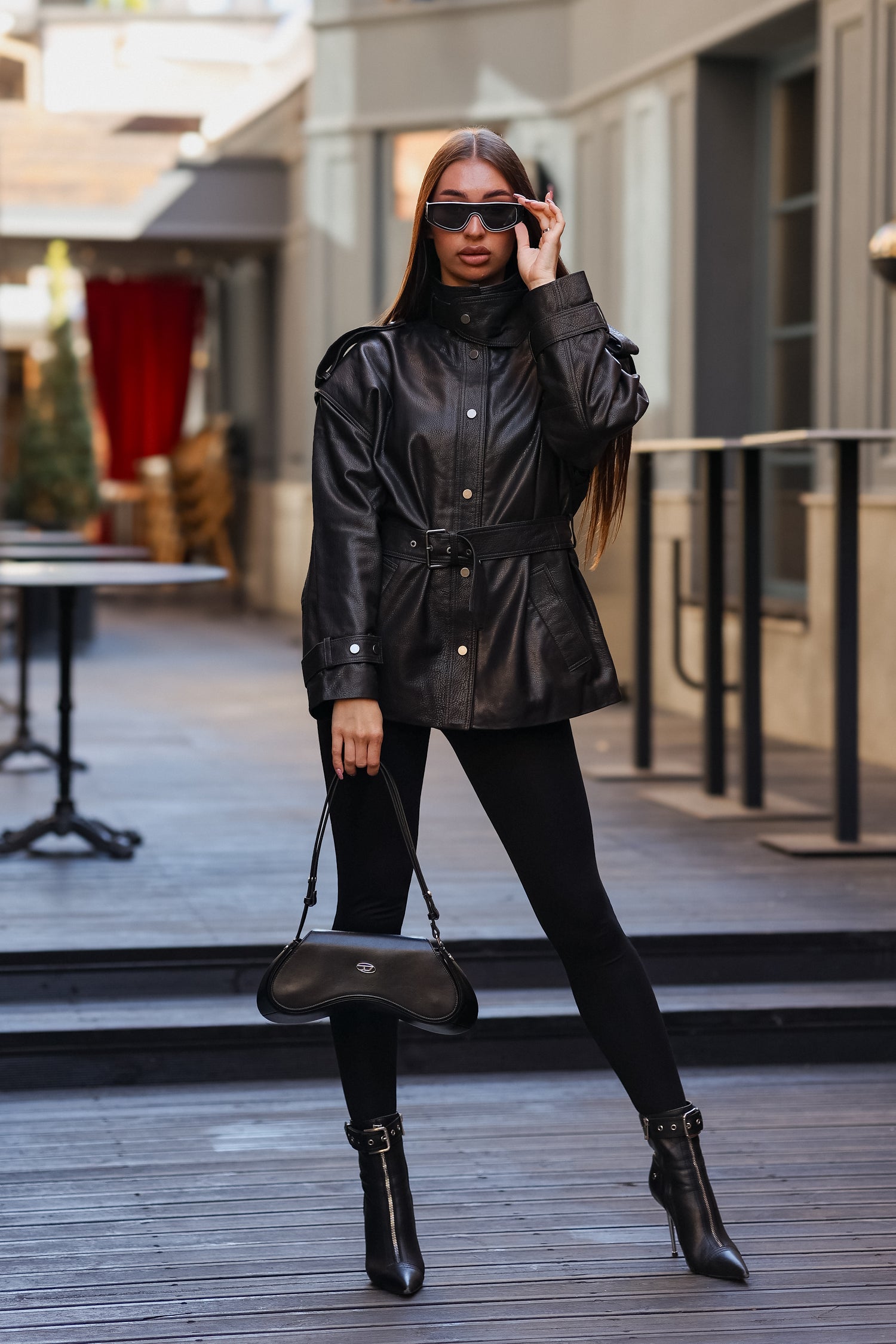 Genuine Leather Transformer Jacket