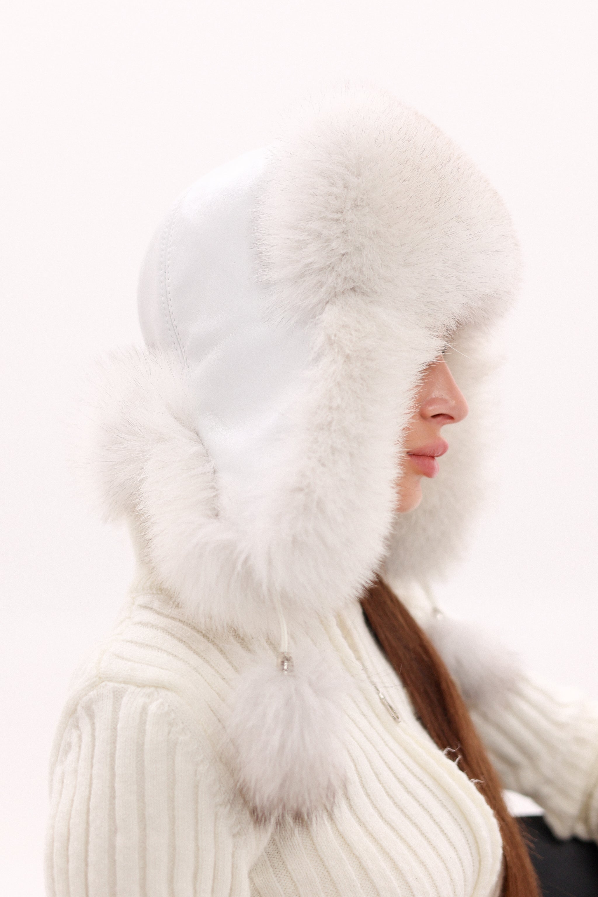 新品未使用⭐︎alo Faux Fur Polar Hat Faux Fur Polar Hat - Ivory | ALO