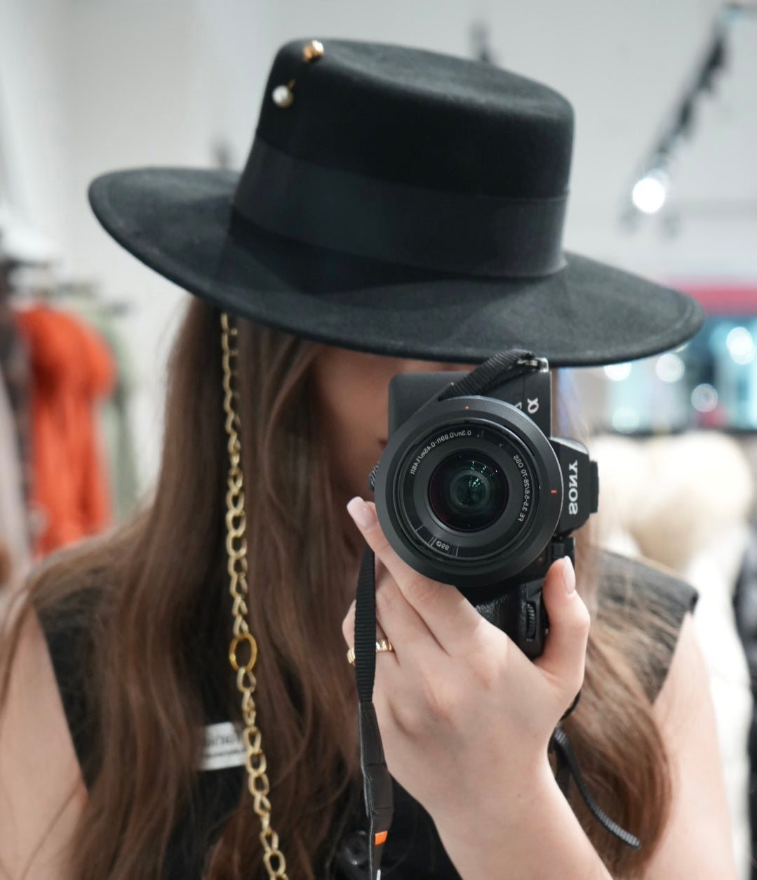Piercing Fedora Australian Wool Hat in Black