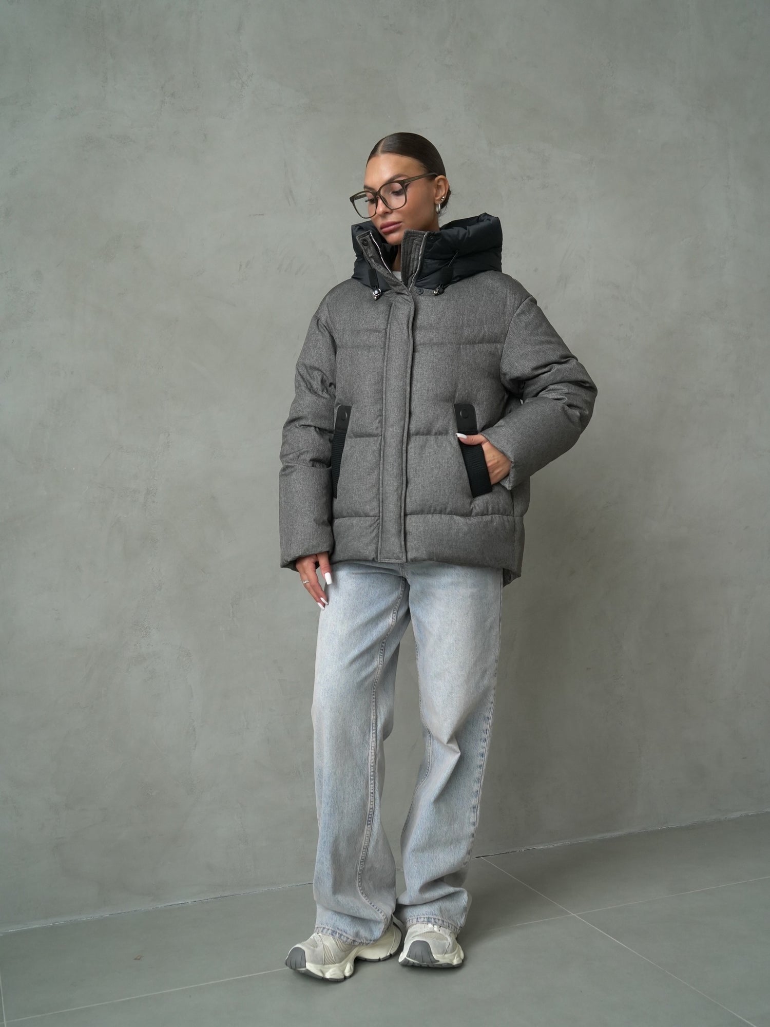 Metropolitan Wool-Effect Down Fill Jacket