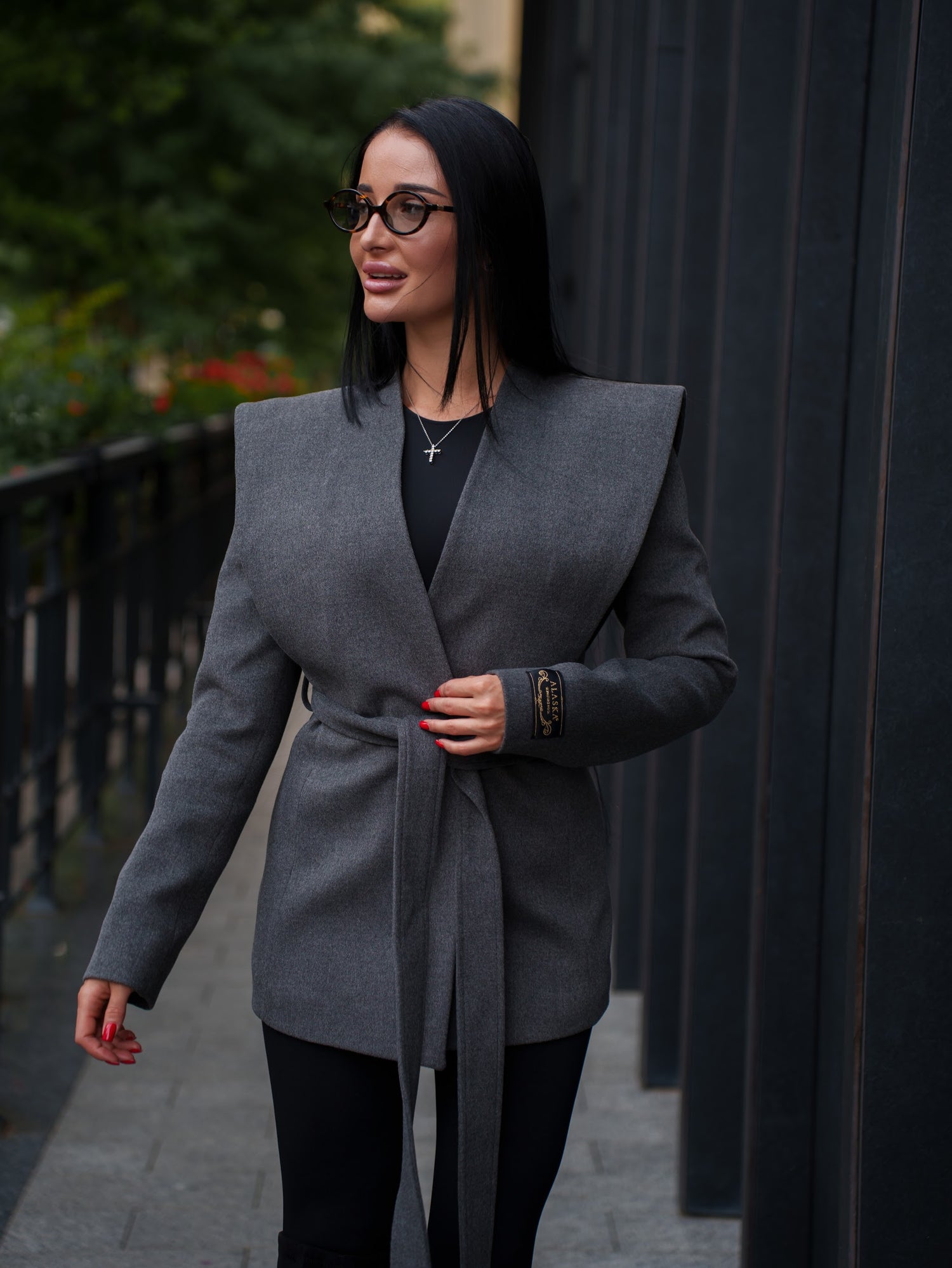 Marcel Tailored Wool Cashmere Blazer Coat
