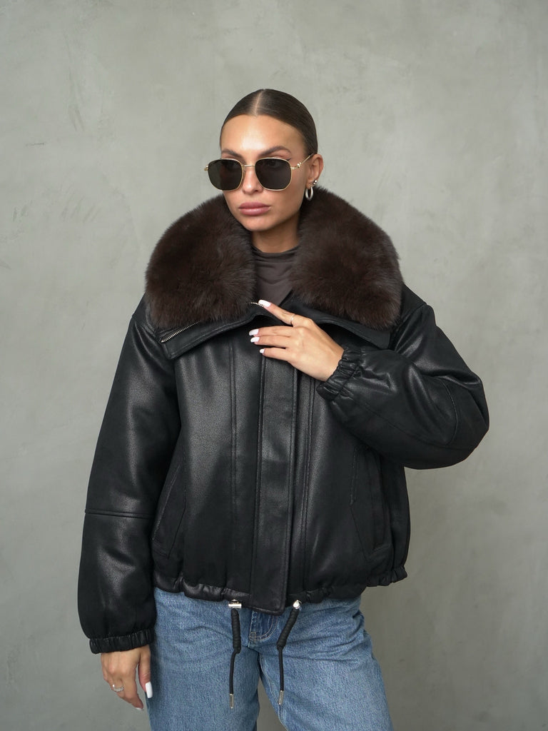 Pre-Order. Ships September 29. Oakley Genuine Fur Trim Down Fill Jacket