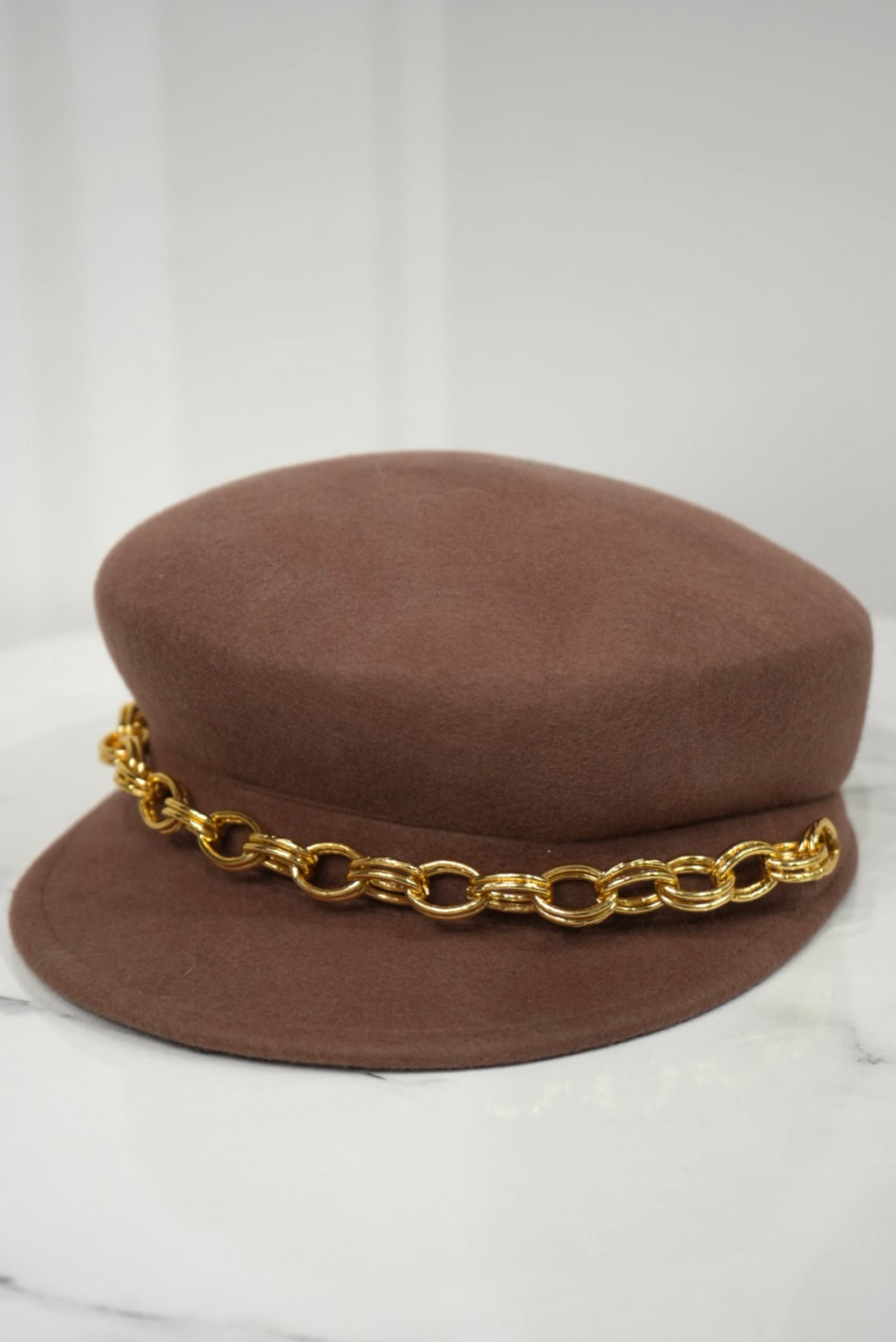 The Baker Boy Australian Wool Cap in Camel