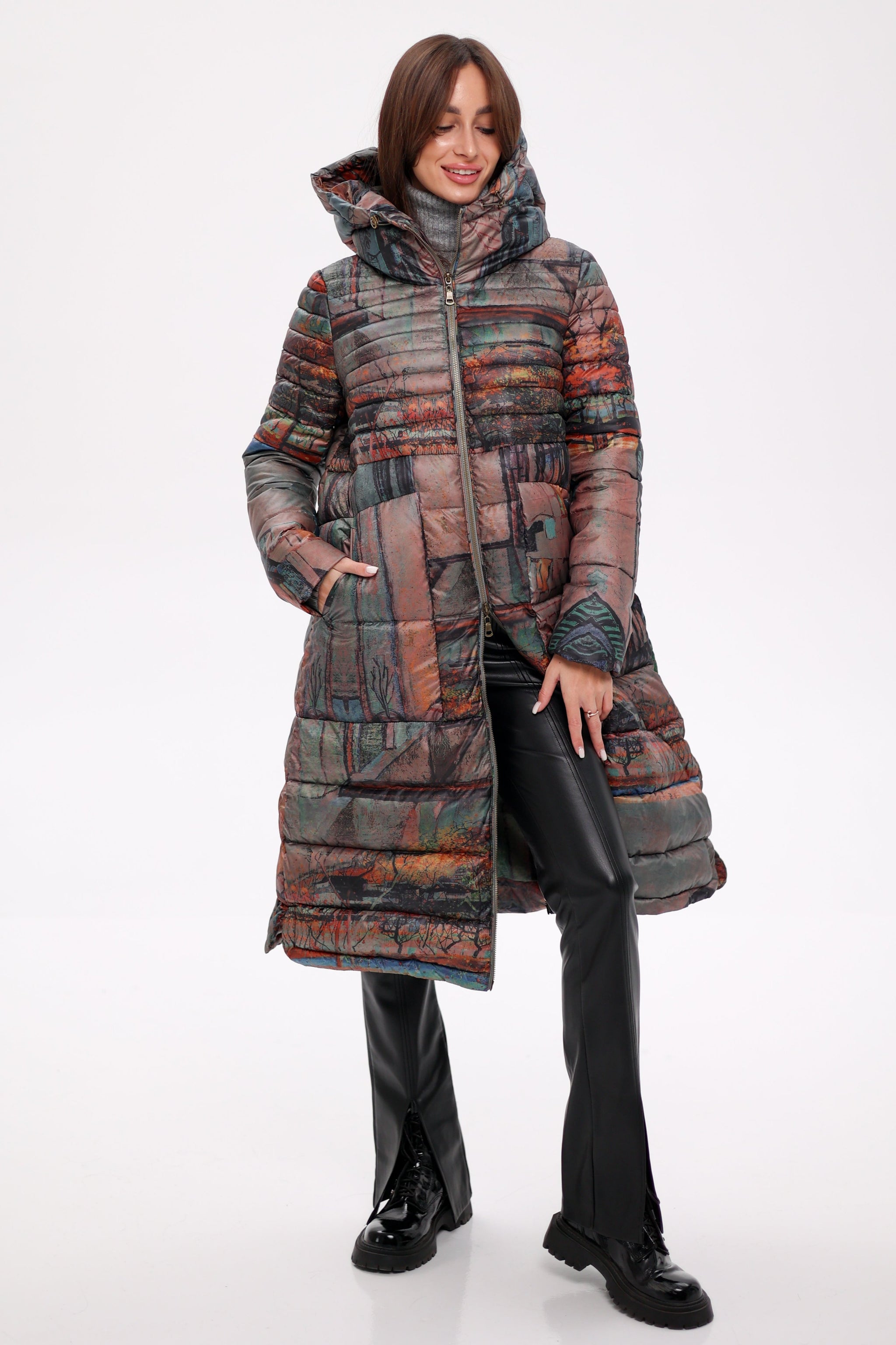 楽天市場】【中古】ENOF「air long coat」 ステンカラーコート