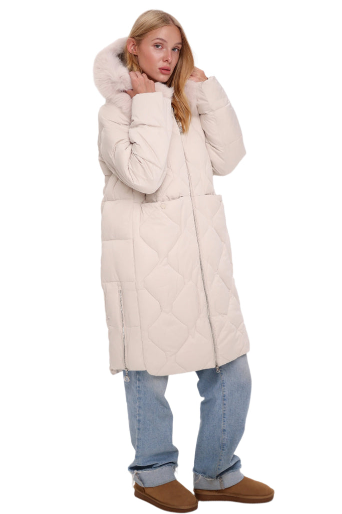 Genuine Polar Fox Thinsulate™ Insulation Coat