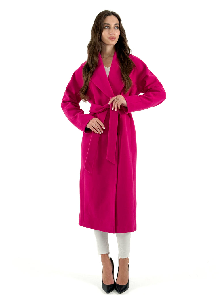 Tailored Cashmere Wool Coat