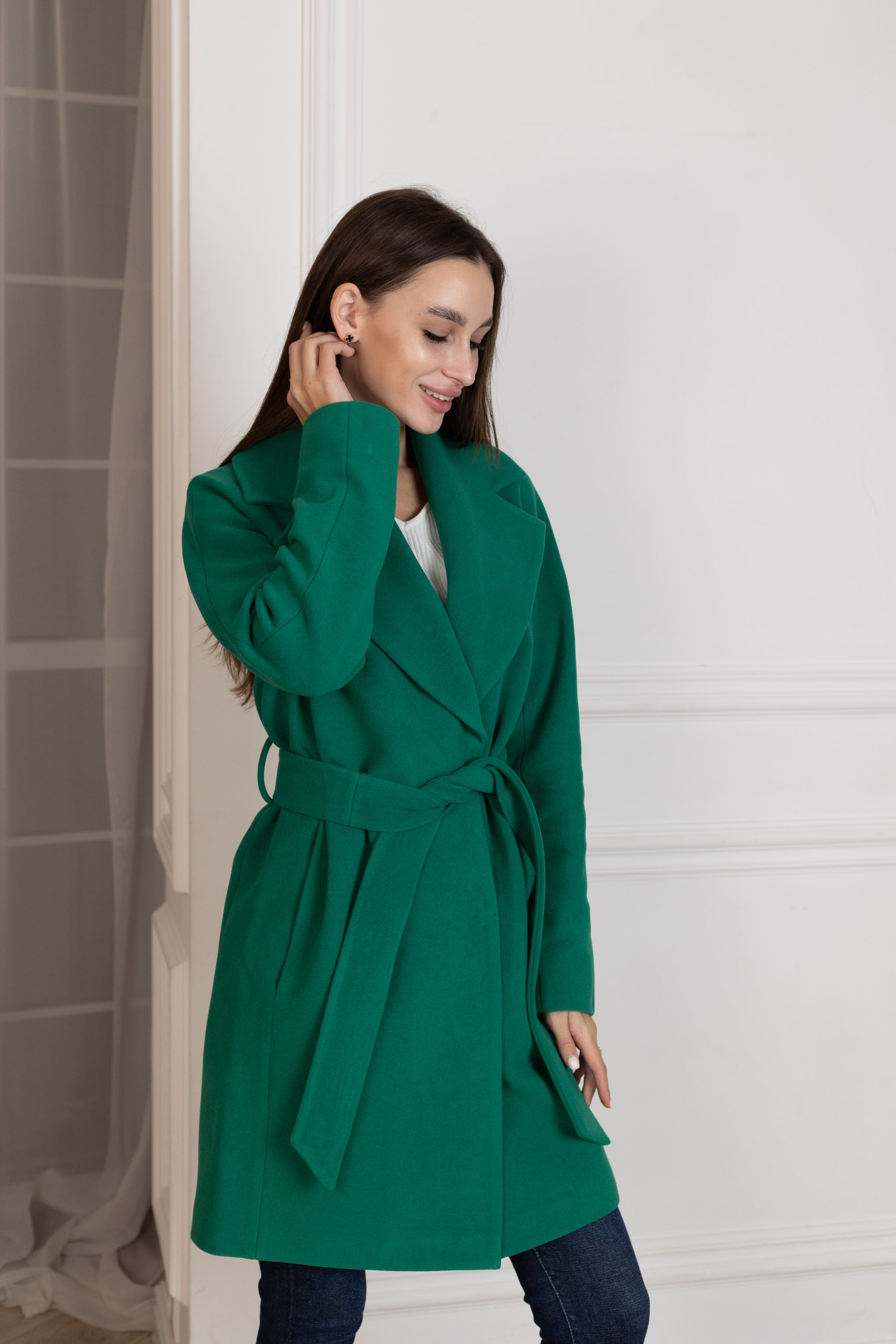 【美品】Na.e Wool&Silk&Cashmere Coat Double Reversible Cashmere Coat | Kiton