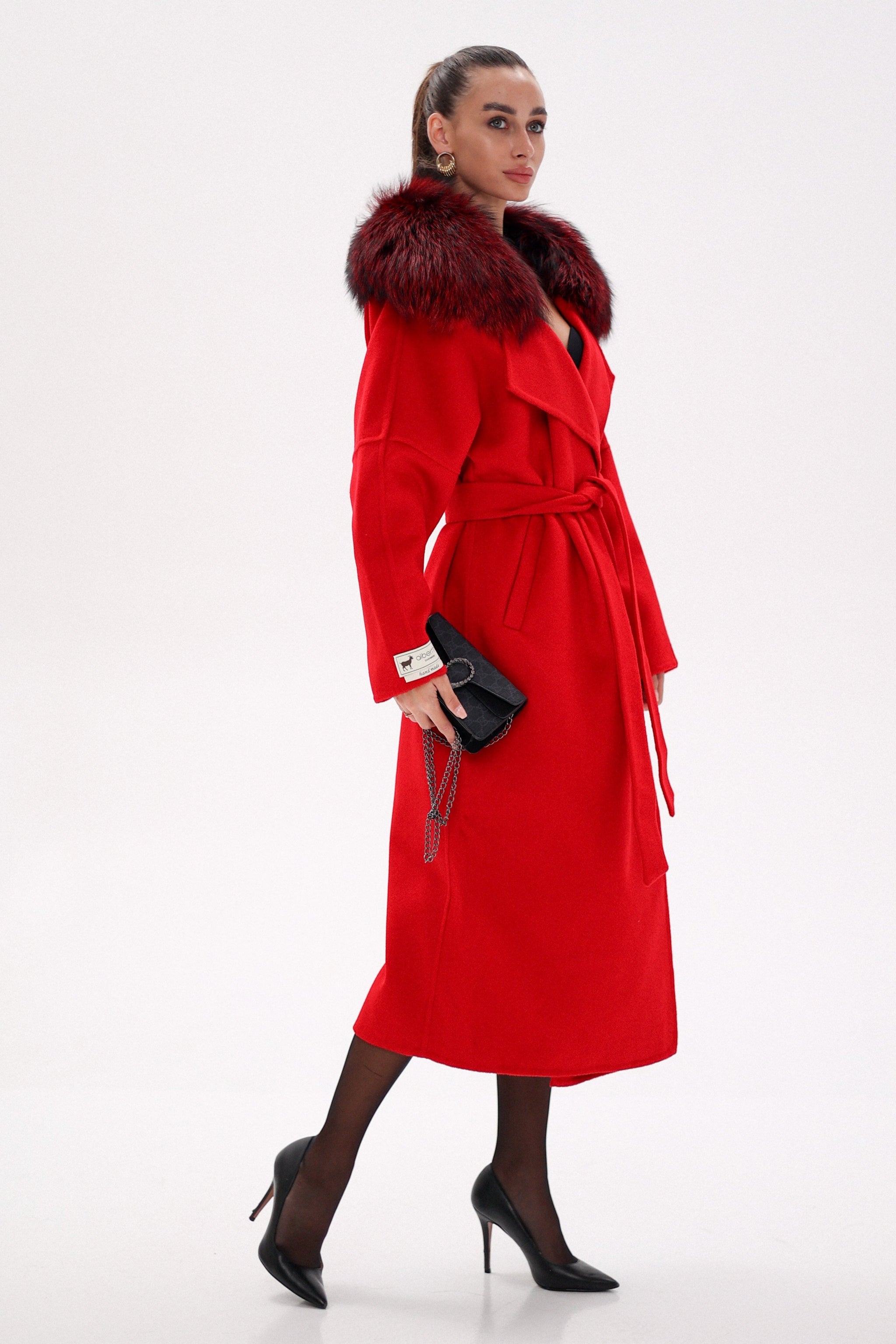 最高峰✨◆ROTINY◆180万最高級スワカラシャローフォックスファーコート40 最高峰✨◇ROTINY◇180万最高級スワカラシャローフォックスファーコート40