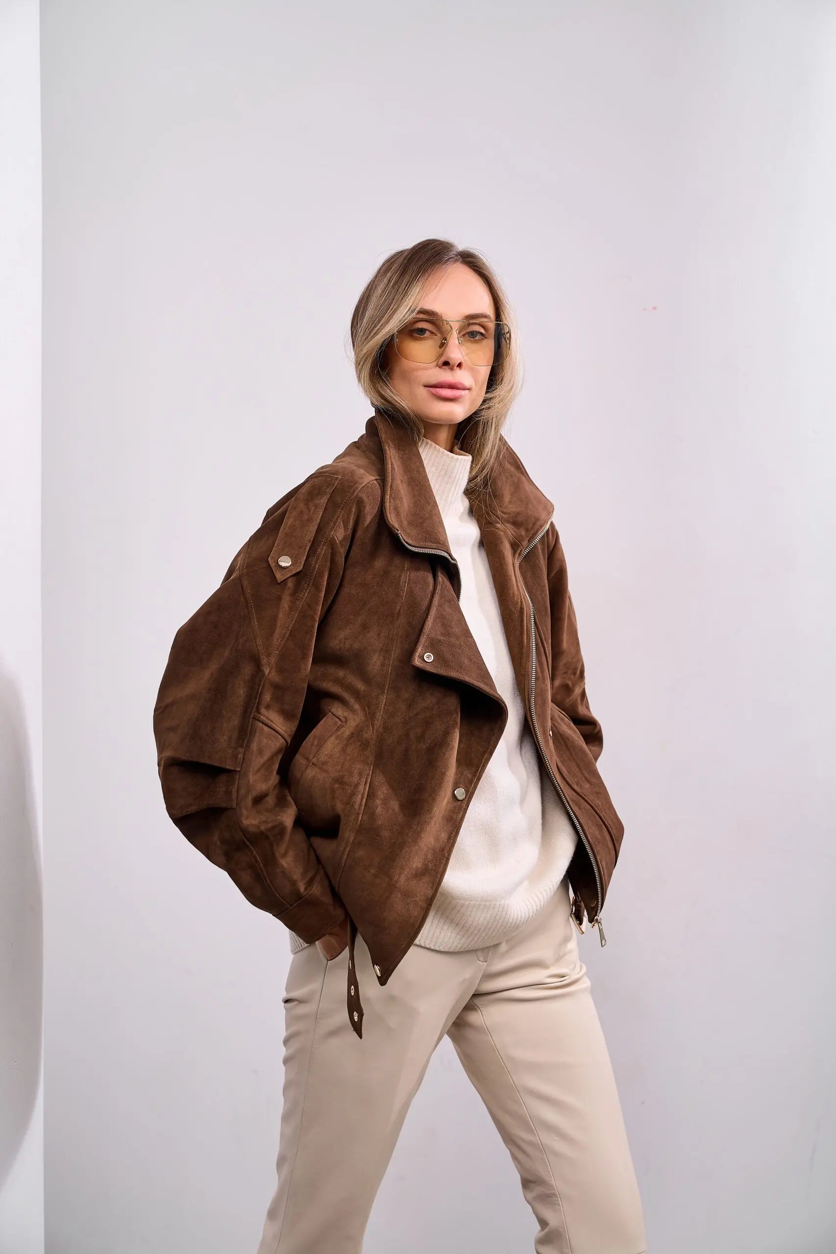 Oxford Genuine Lamb Leather Suede Jacket – Alaska® Outerwear Company