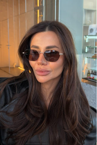 Miley Sunglasses Gold/Brown