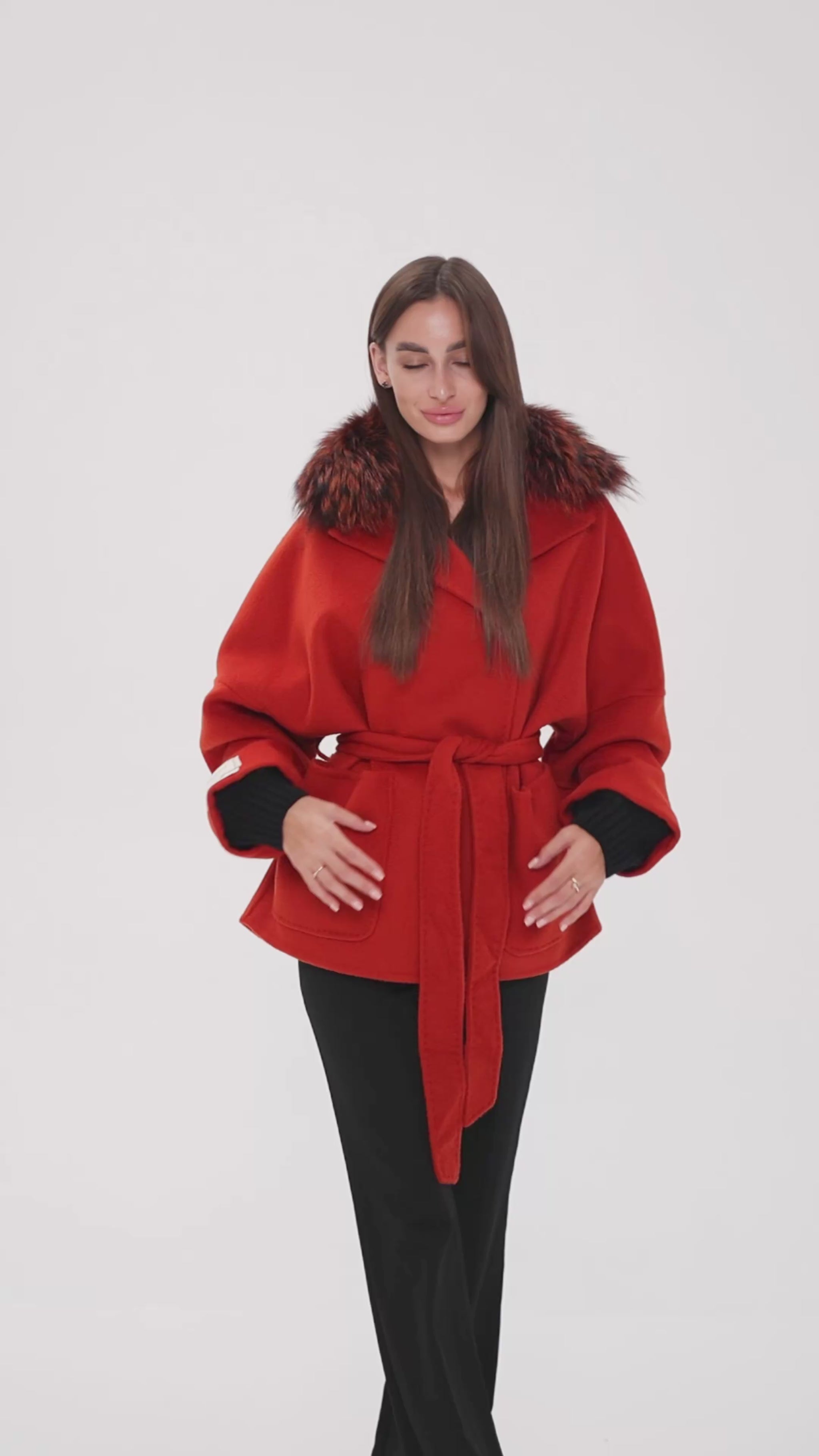 Saga®Furs Silver Fox Wool Alpaca Coat – Alaska® Outerwear Company