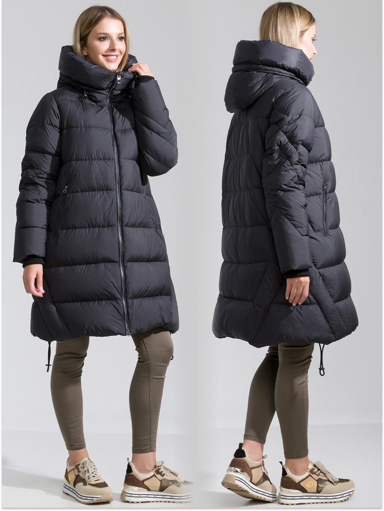 Athena Premium Down Fill Hooded Puffer Coat