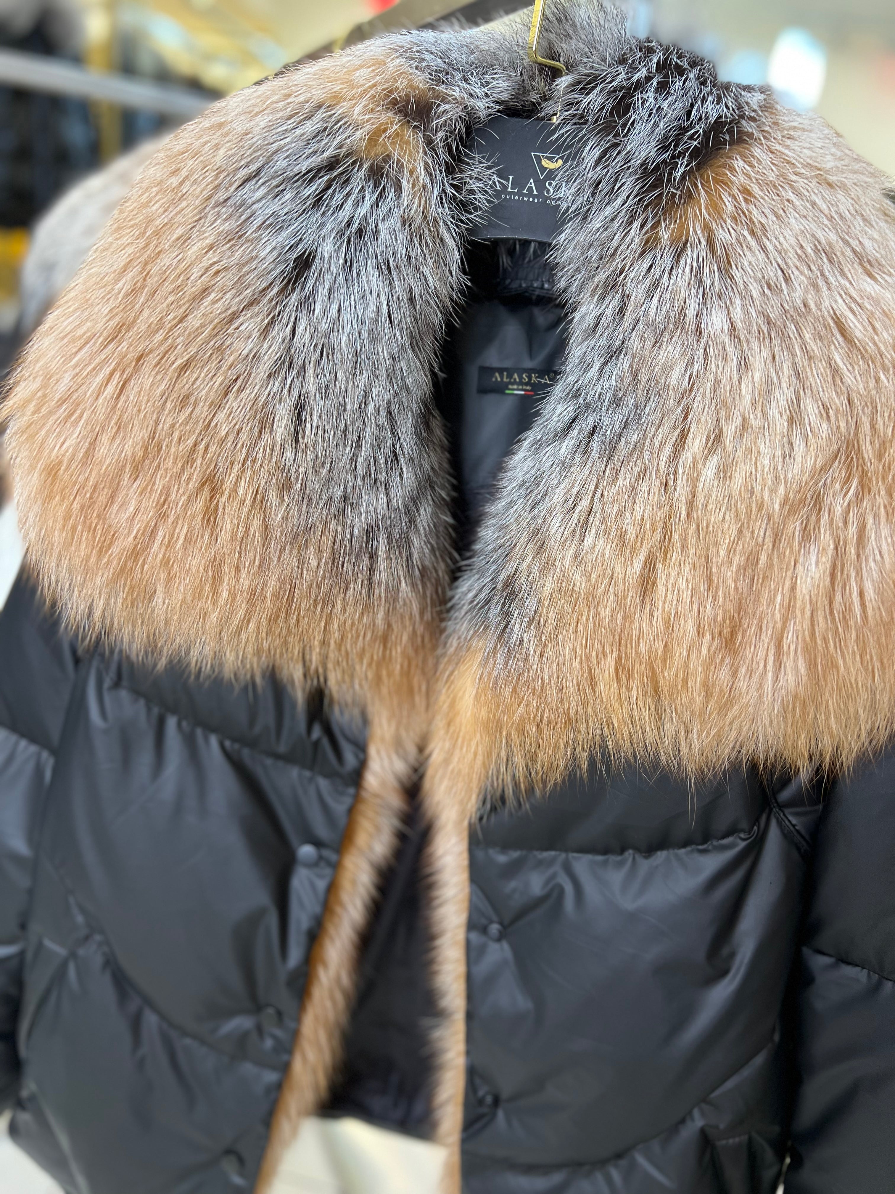 Genuine Silver Fox Fur Down Fill Parka – Alaska® Outerwear Company