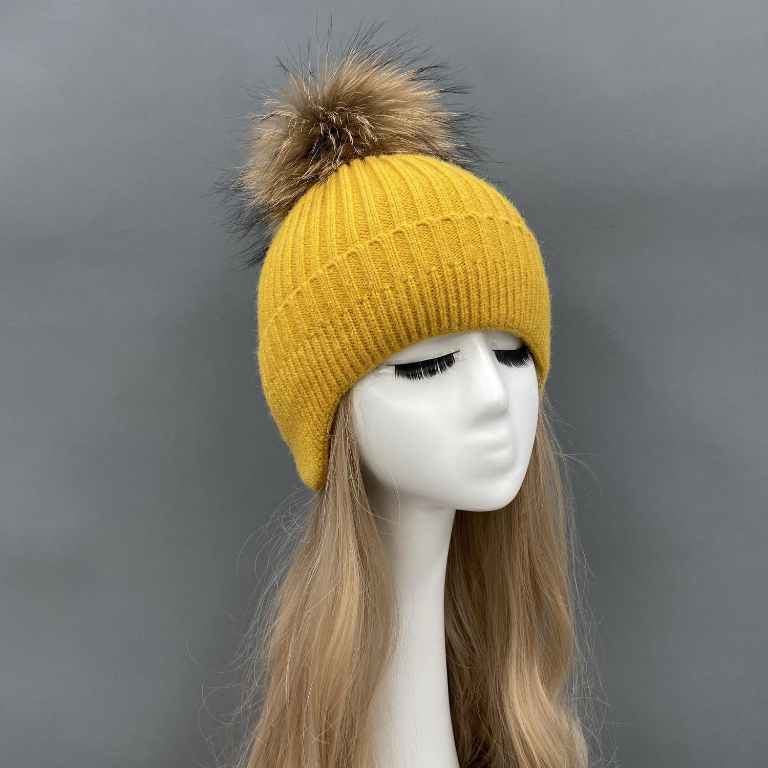 Extended Ear-flaps Angora Blend Hat