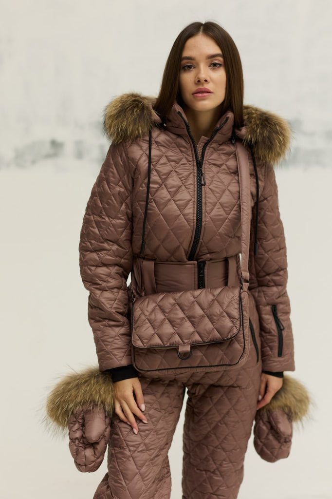 Garnerstyle x FTF + Aja Snowsuit with Fur Hood