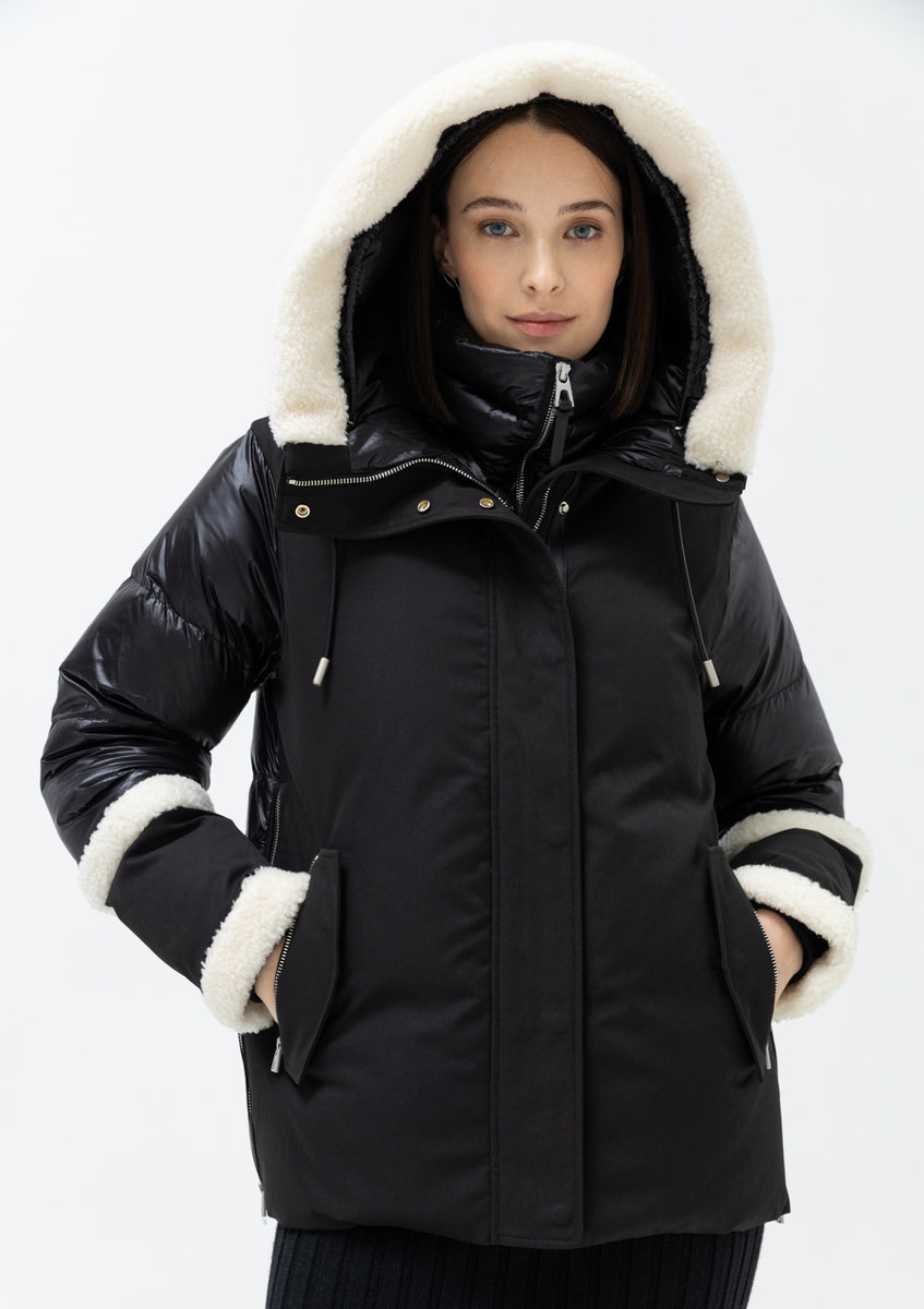 Vest Insert Wool Trim Down Jacket – Alaska® Outerwear Company