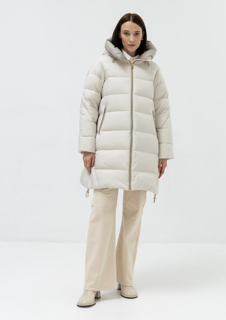 Athena Premium Down Fill Hooded Puffer Coat